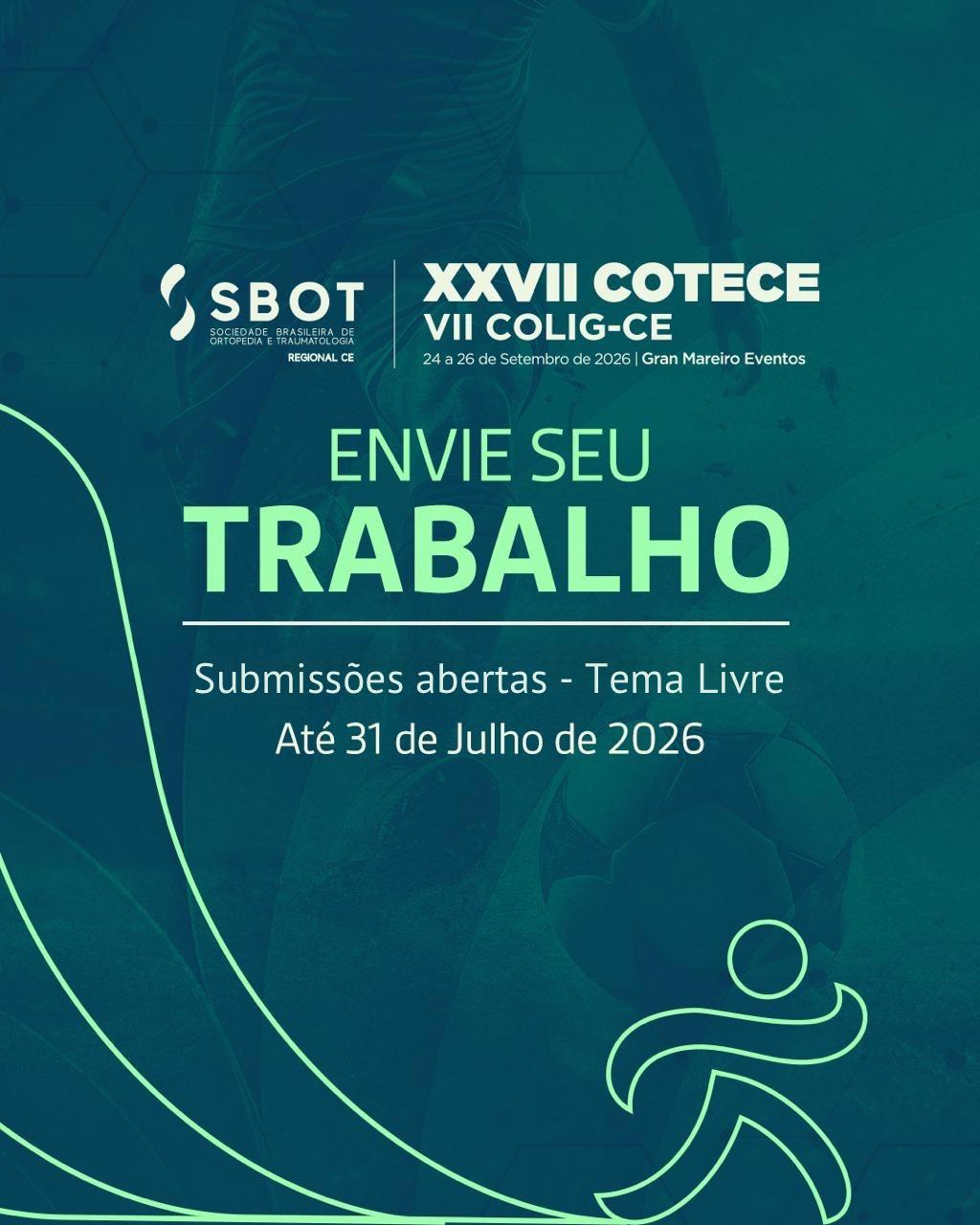 COTECE 2026 — Envie seu trabalho