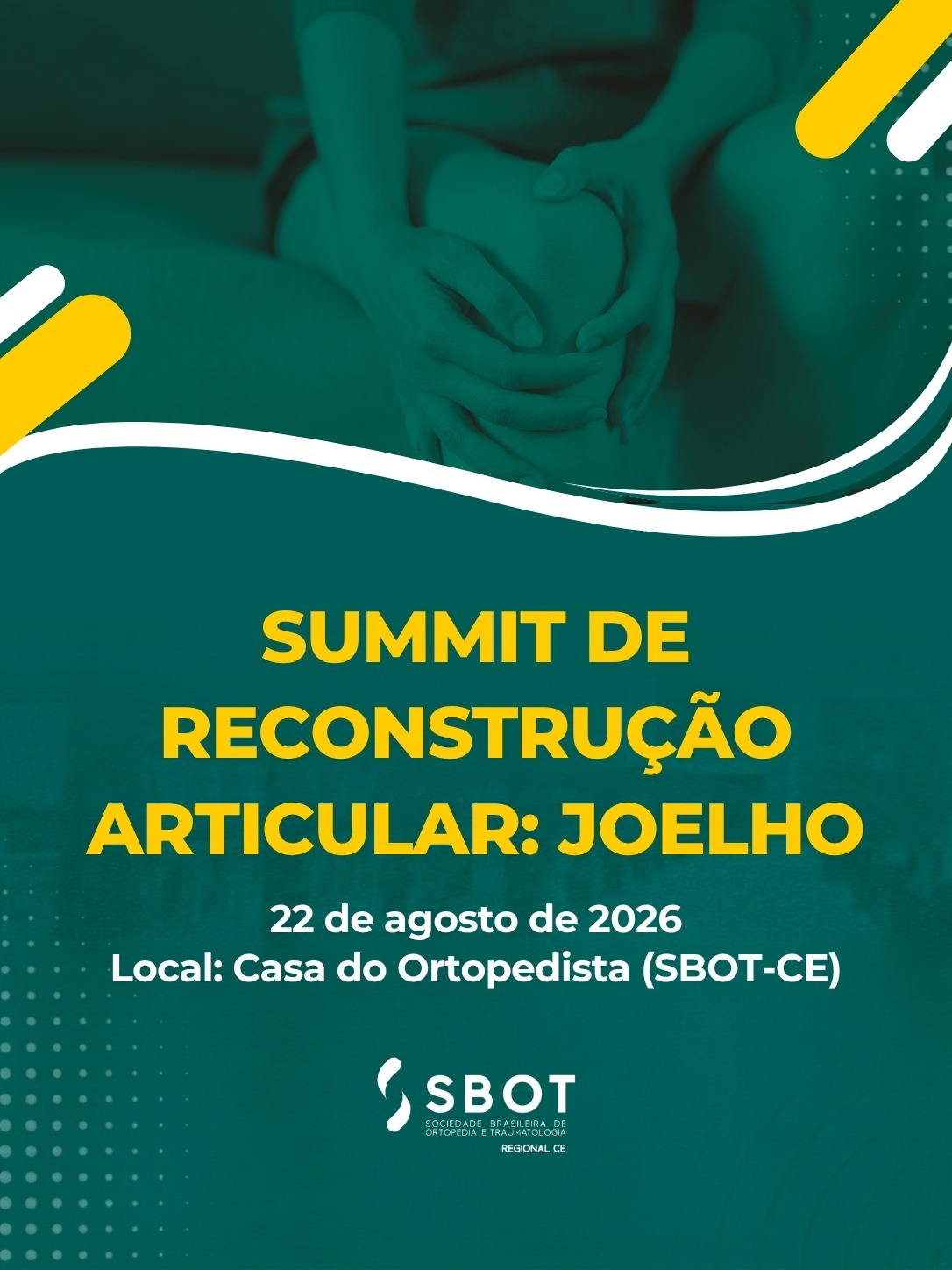 Summit de Reconstrução Articular: Joelho — 22 de agosto de 2026, Casa do Ortopedista