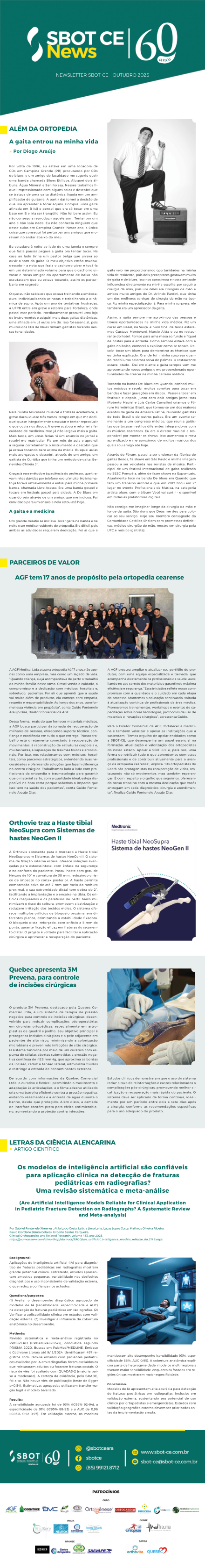 5ª Newsletter Outubro de 2025